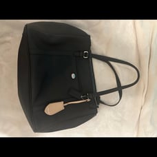 Coach Black Leather Shoulder Bag