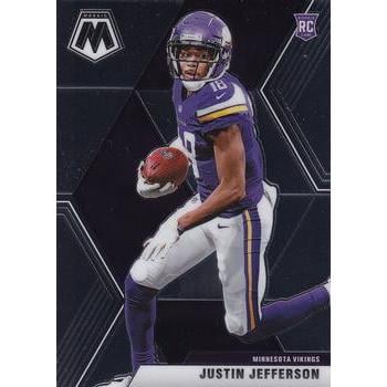 2020 Panini Mosaic Justin Jefferson #209 Rookie RC Base Football Card Vikings