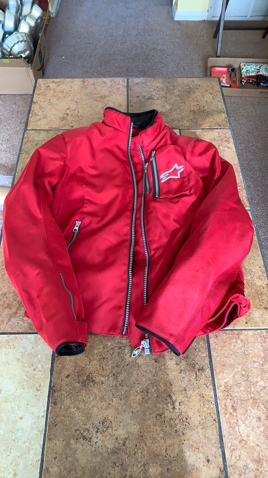 ALPINESTARS Stella Riding Jacket Red/Black (S)