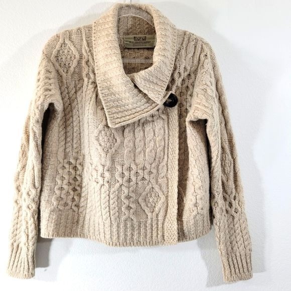 cowl neck wrap cardigan