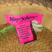 Betsey Johnson Vintage Straw floppy Hat