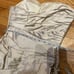 Vintage Y2k Champagne Satin Mermaid Trumpet Formal Evening Prom Strapless Ruched