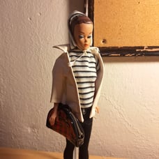 1960s fashion queen Barbie