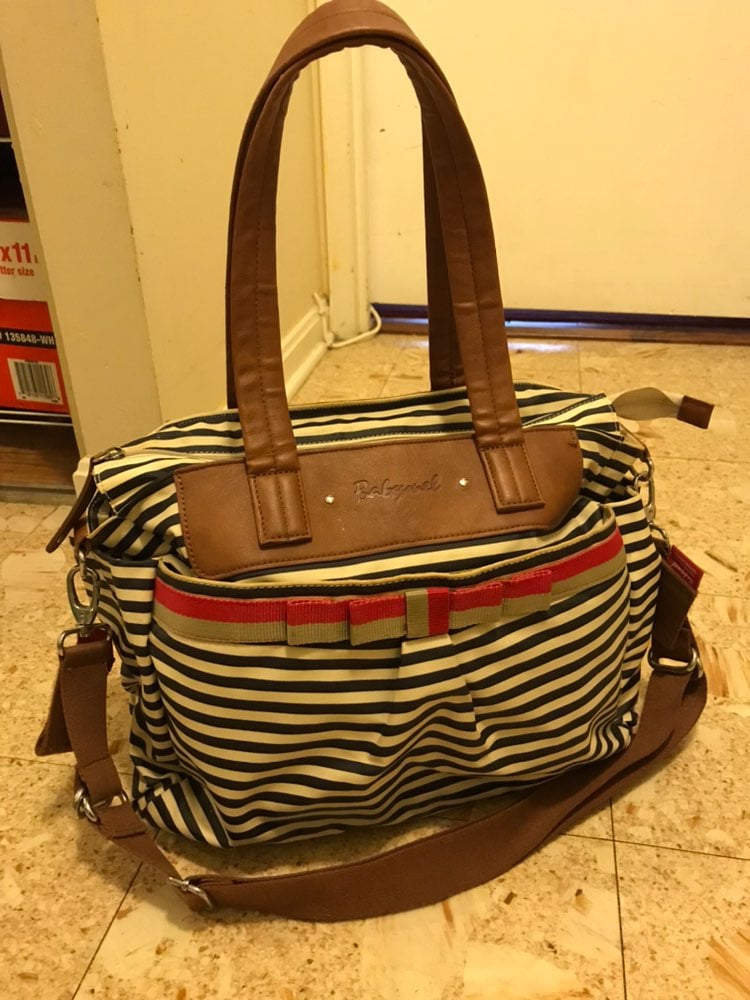 Babymel diaper bag worh changing pad
