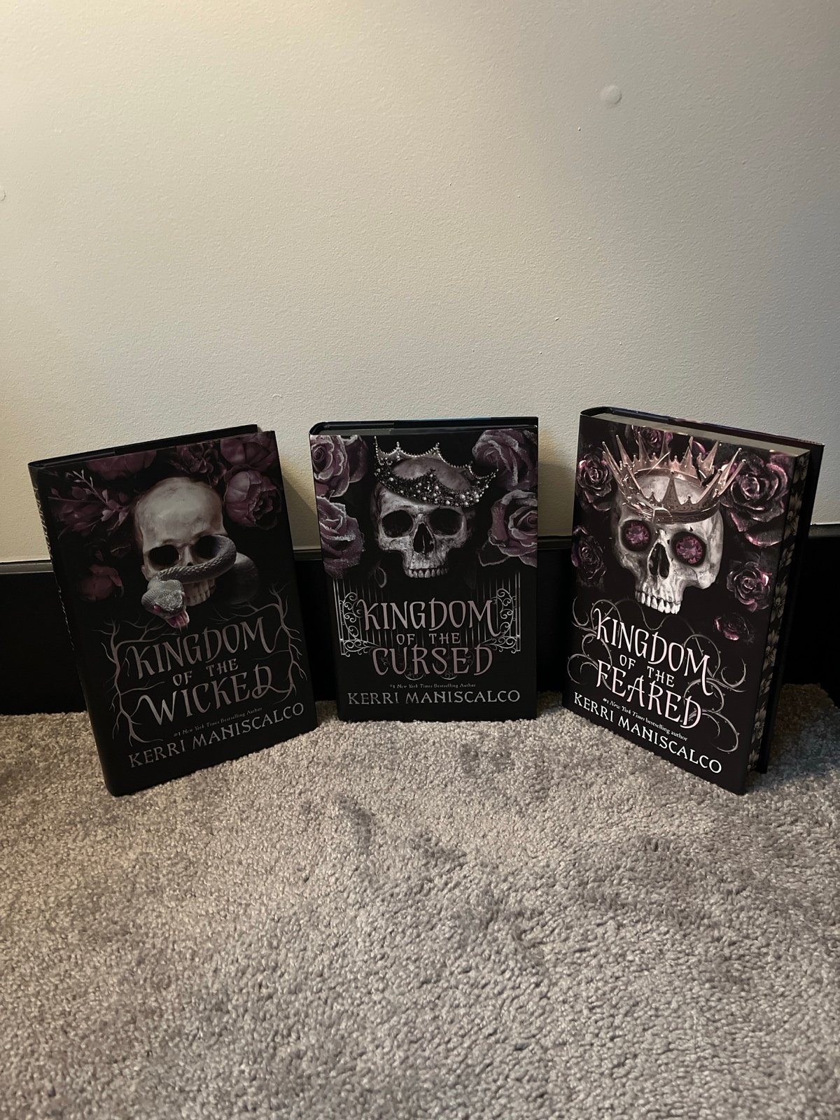 Kingdom of the Wicked trilogy (Fairyloot)