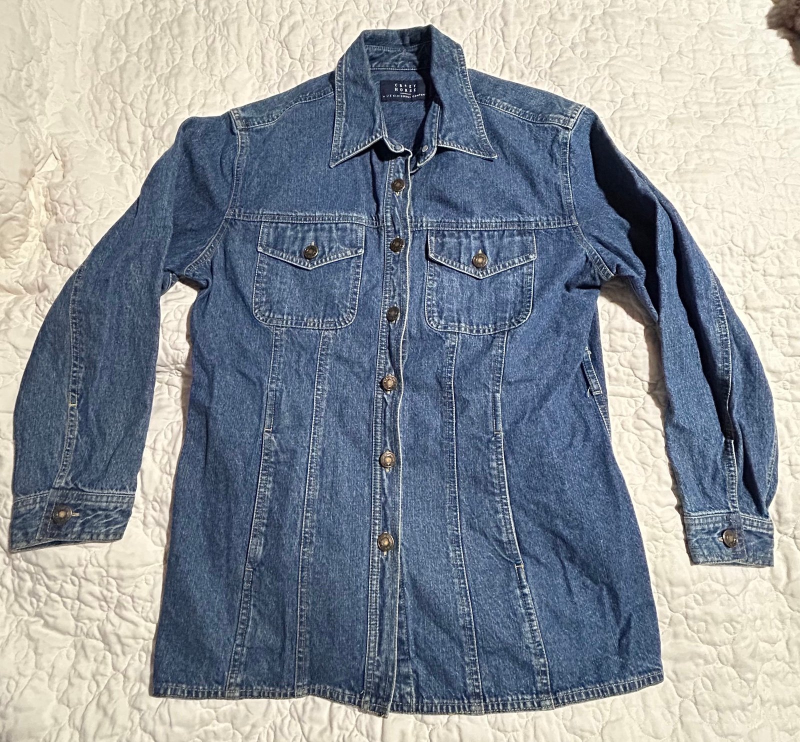 Women’s Crazy Horse Size Medium Jean Jacket