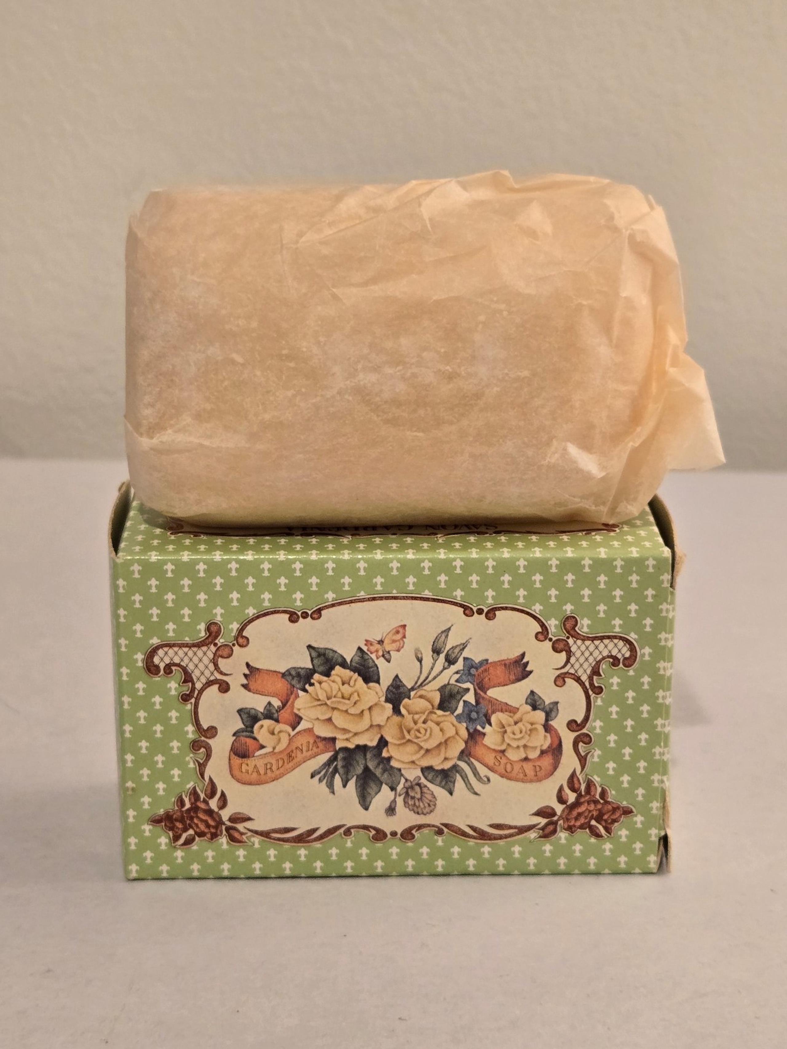 VTG 1979 Crabtree & Evelyn Parfumerie Monpelas Paris Gardenia Soap