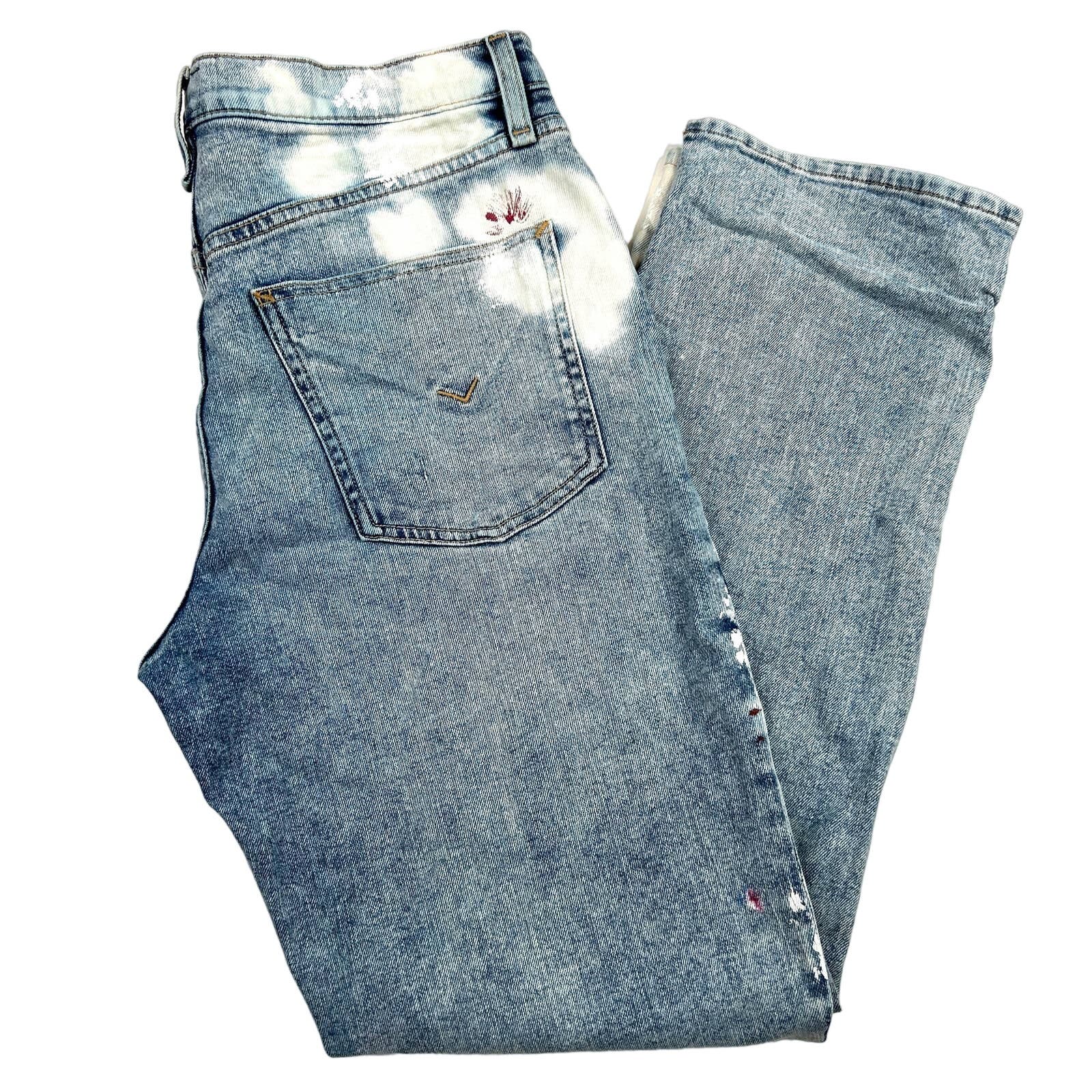 Hudson | Thalia 90s Loose Paint Distressed Jeans Size 28
