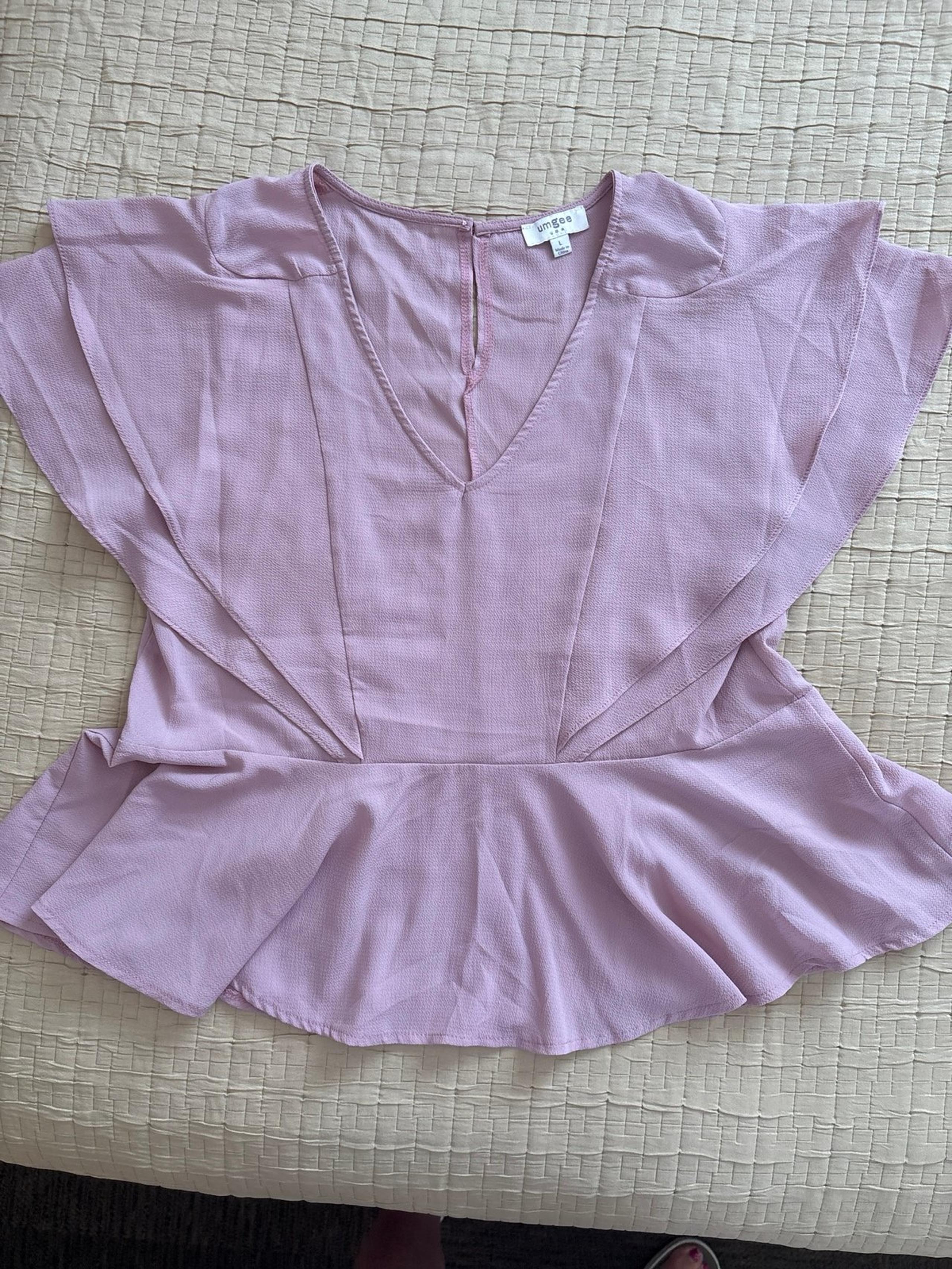 Mauve Blouse UMGEE brand size large women’s
