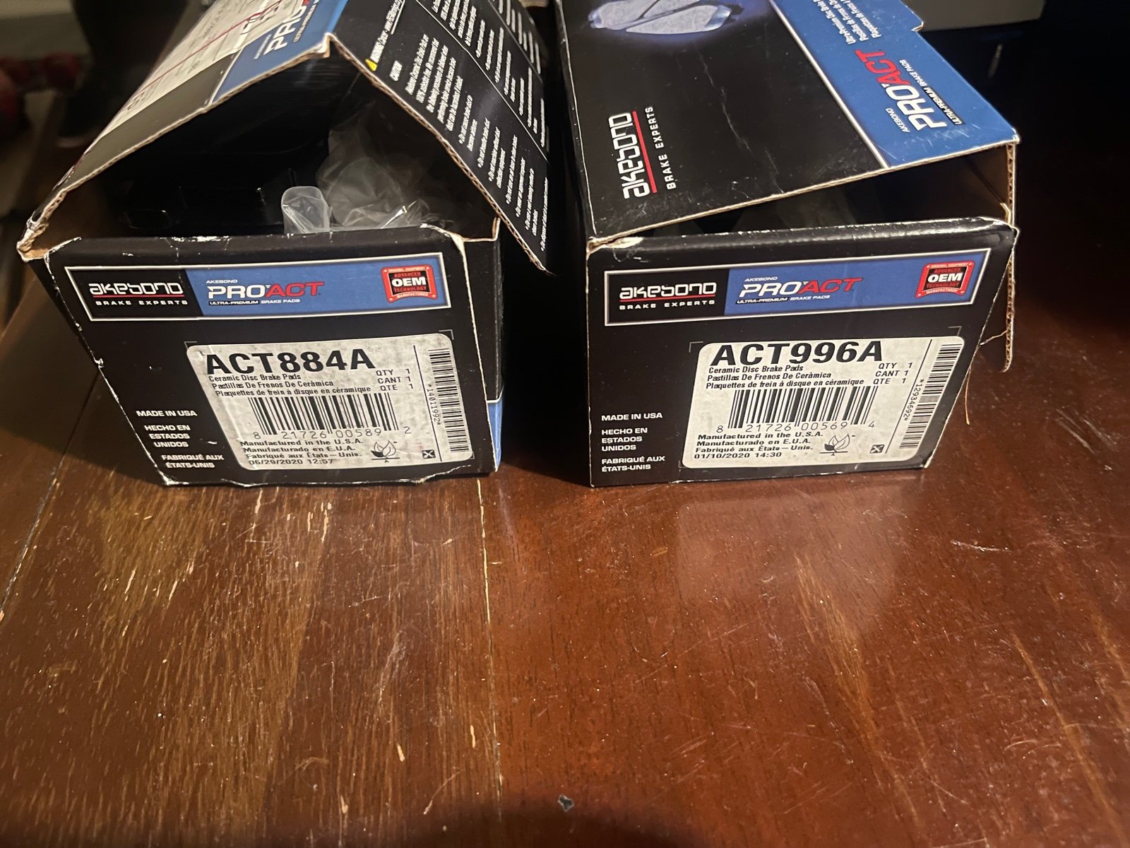 Brake pads