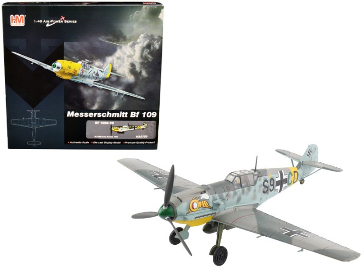 Messerschmitt Bf 109E-7B Fighter Aircraft III./SKG 210 Russia (1941) Air Powe