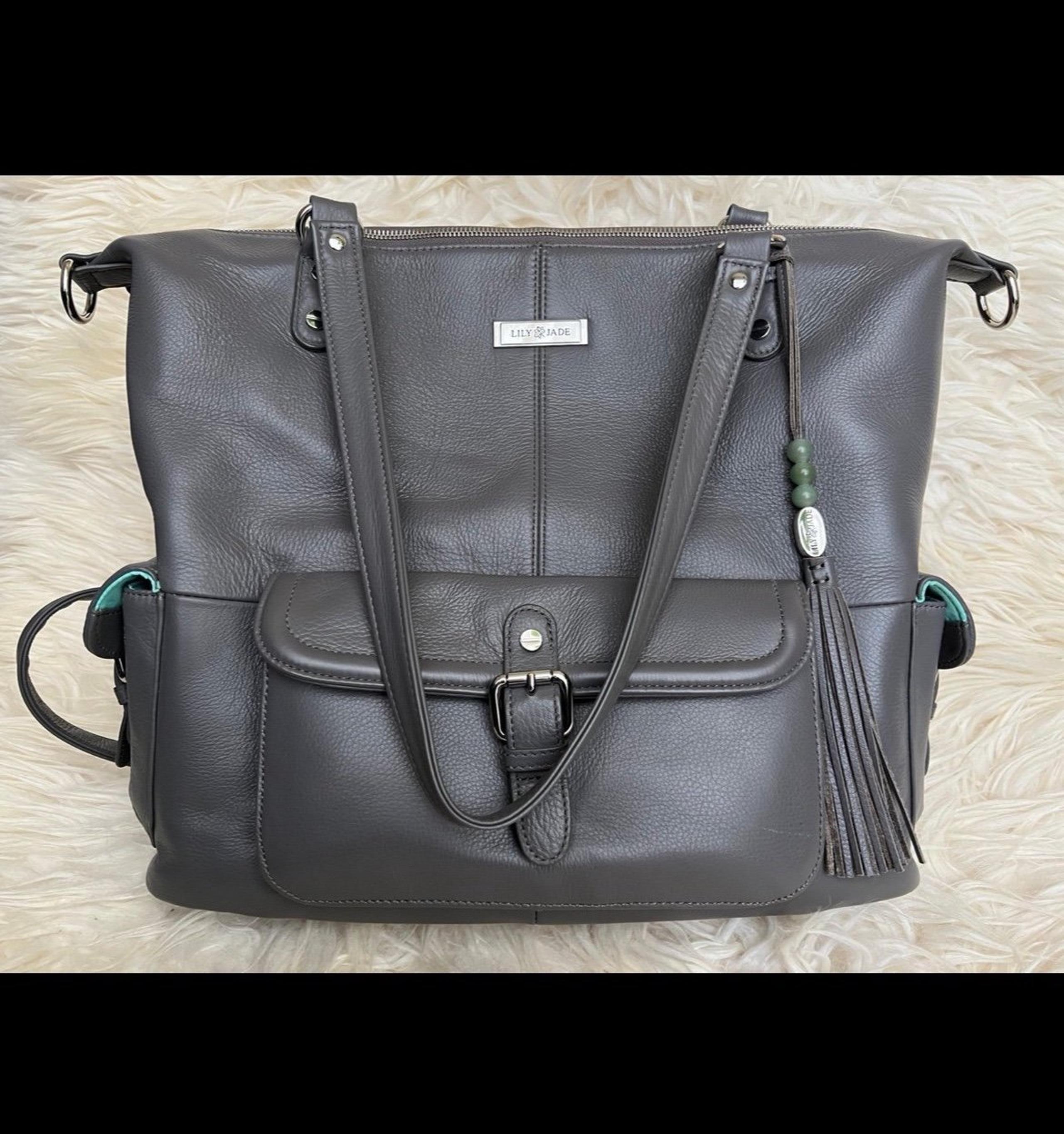 Lily Jade Grey Meggan Diaper Bag