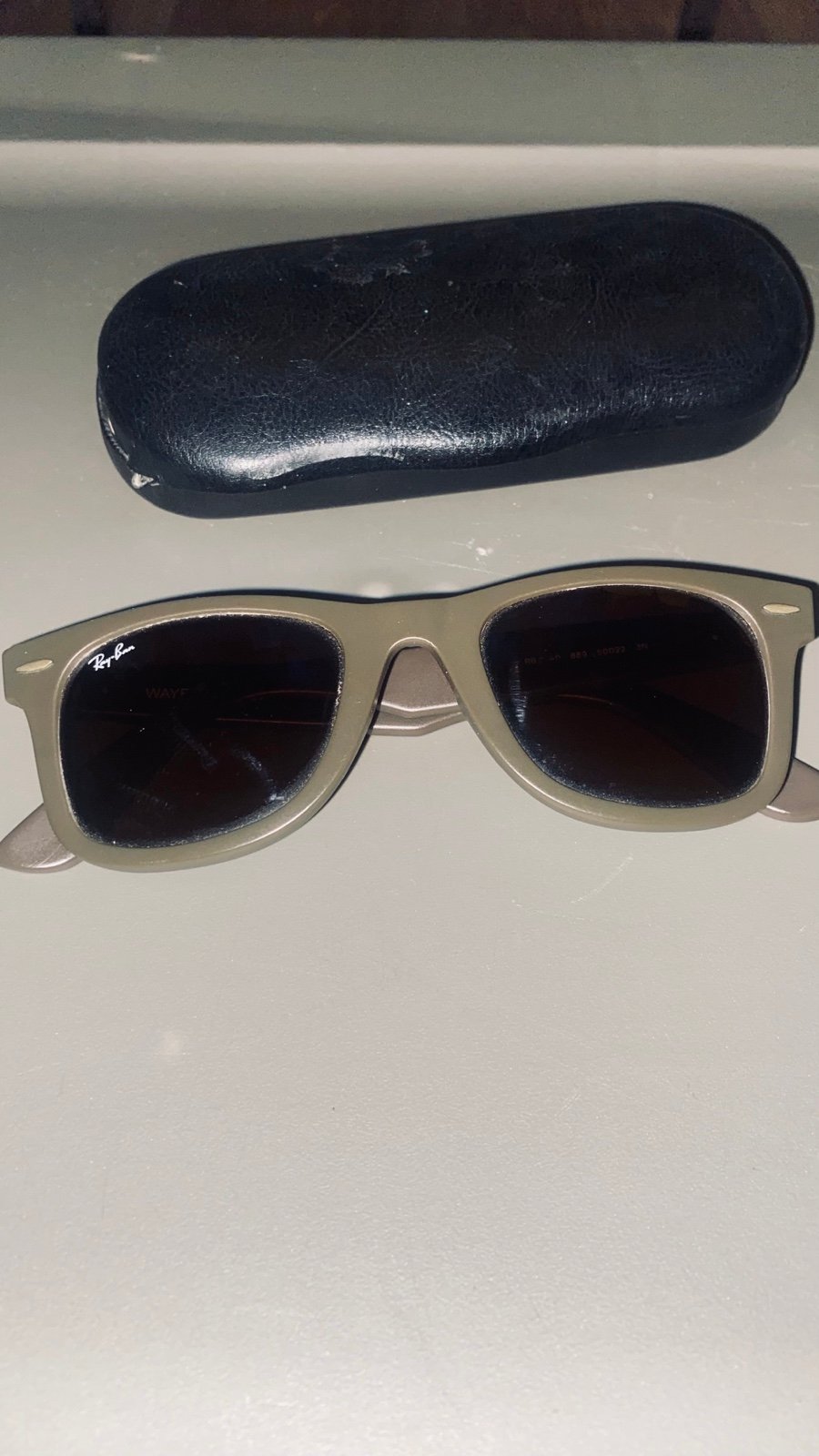 Ray-ban wayferer Sunglasses with Matte Brown Frame