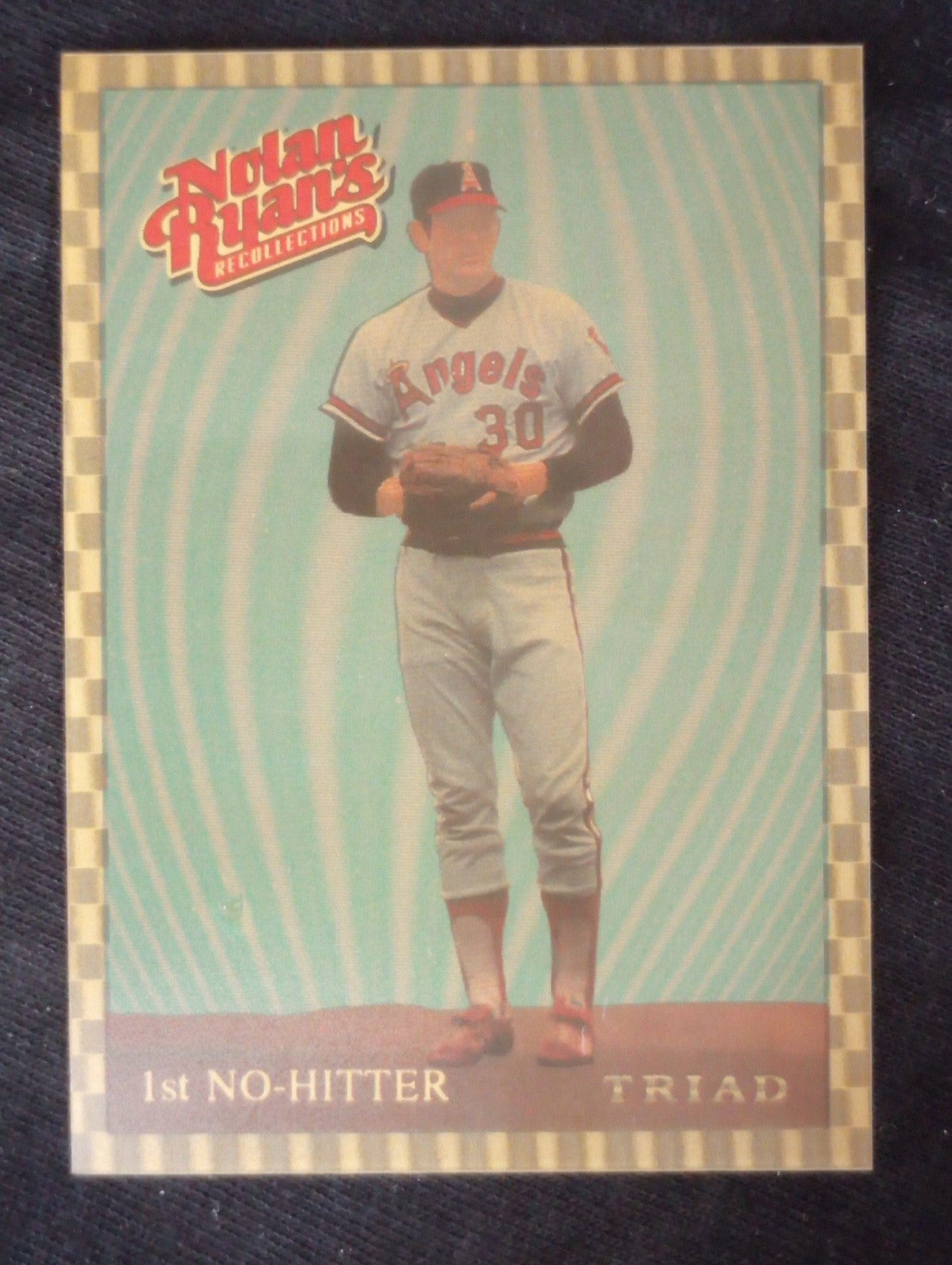 1993 Nolan Ryan Recollections Whataburger 3-D Triad Complete 10 Cards Set