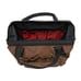 Wolverine 29-Pocket Tool Bag 15” Chestnut 19L Reinforced Base Interior ID Labe