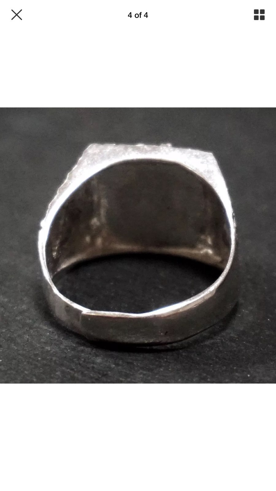 Handmade Anti Tarnished shops 925 Silver Ring
