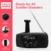 Upgraded Emergency Solar Weather Radio Hurricane Supplies Earthquake Kit