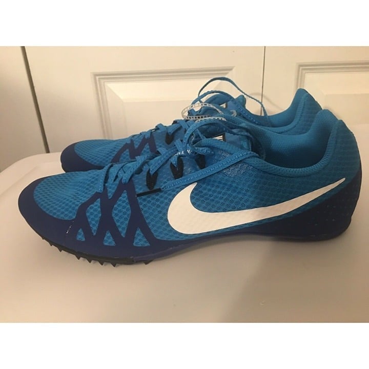 New NIKE 806555-414 Rival M Racing Shoes Men's Sz 12 Track Field Blue