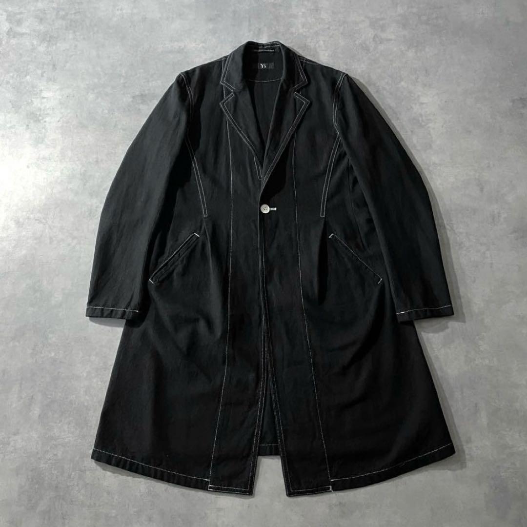 人気商品は 80s Y's cotton black bal collar coat ジャケット・アウター