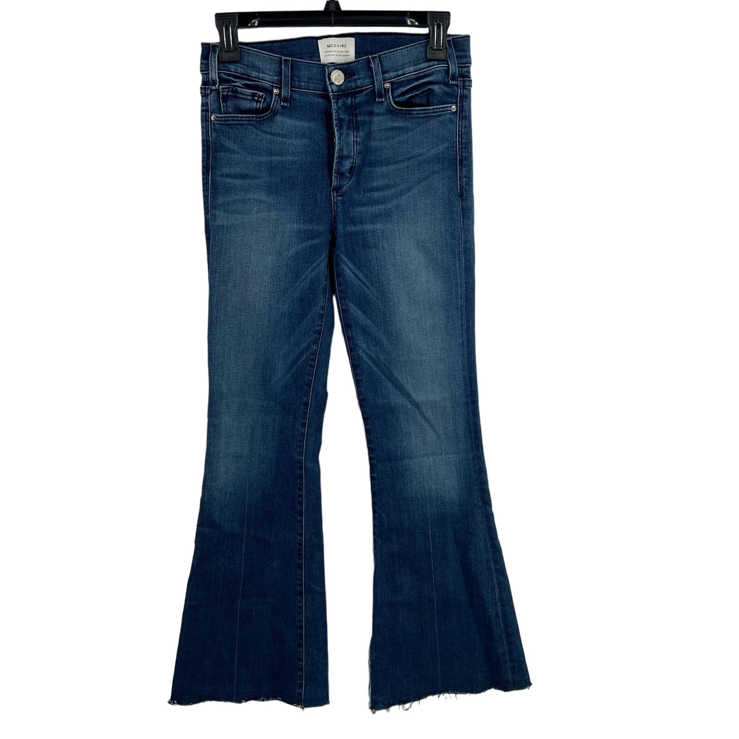 McGuire Flare Leg Button Fly Jean Size 26