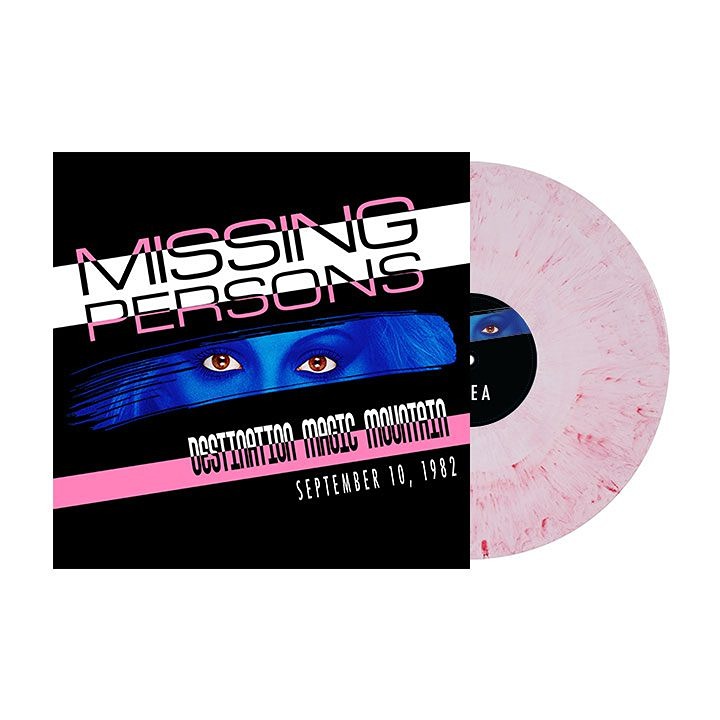 Missing Persons Destination Magic Mountain Autographed CANDY FLOSS VINYL