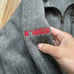 Mens Patagonia Better Sweater Heather Gray Rib Knit 1/4 Zip Pullover Jacket Sz M