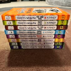 Diary of a Wimpy Kid bundle 2-9