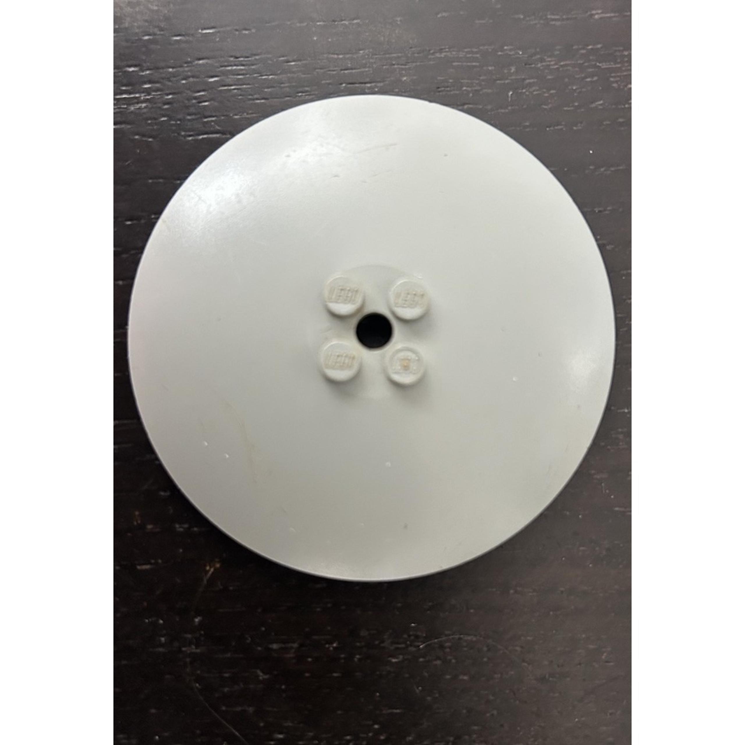 Lego Radar Bowl 2.5" Gray Light Gray Dish Inverted Solid Studs Part # 001 Vinyl