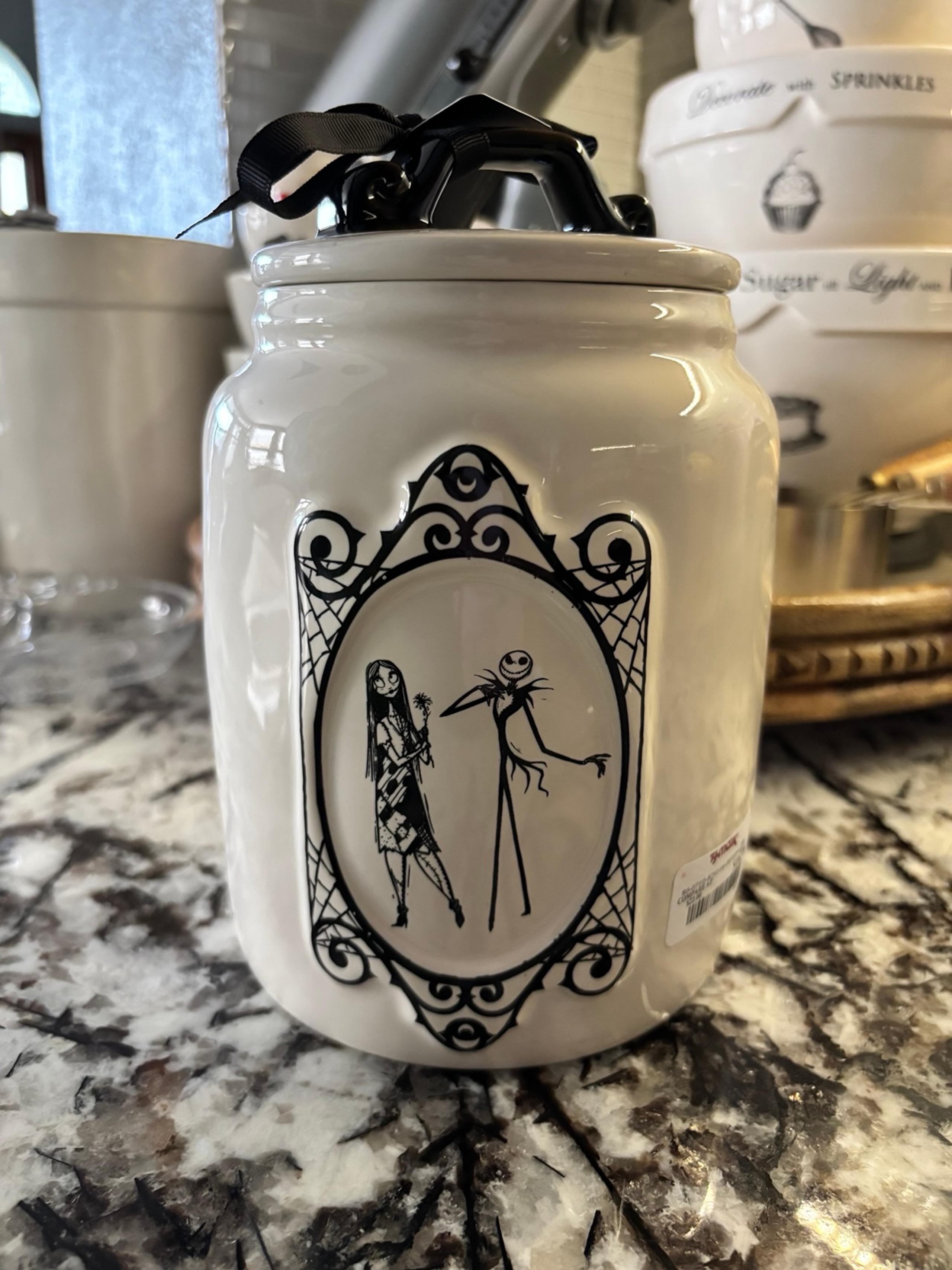 Rae Dunn Nightmare Before Christmas canister