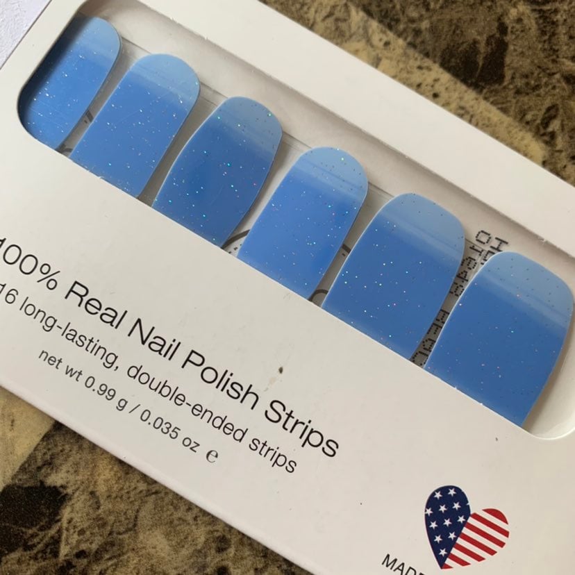 Color Street Beach House Blues Nail Strips
