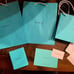 Tiffany & Co Gift Bag Box Card Envelope & Care Card Bundle
