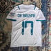 2021-22 Manchester City Away De Bruyne Soccer Jersey UCL Authentic Puma Men XL