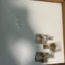 Modern Brass Gold 3-Light Ceiling Light with Globe White Glass Shade Semi Flush