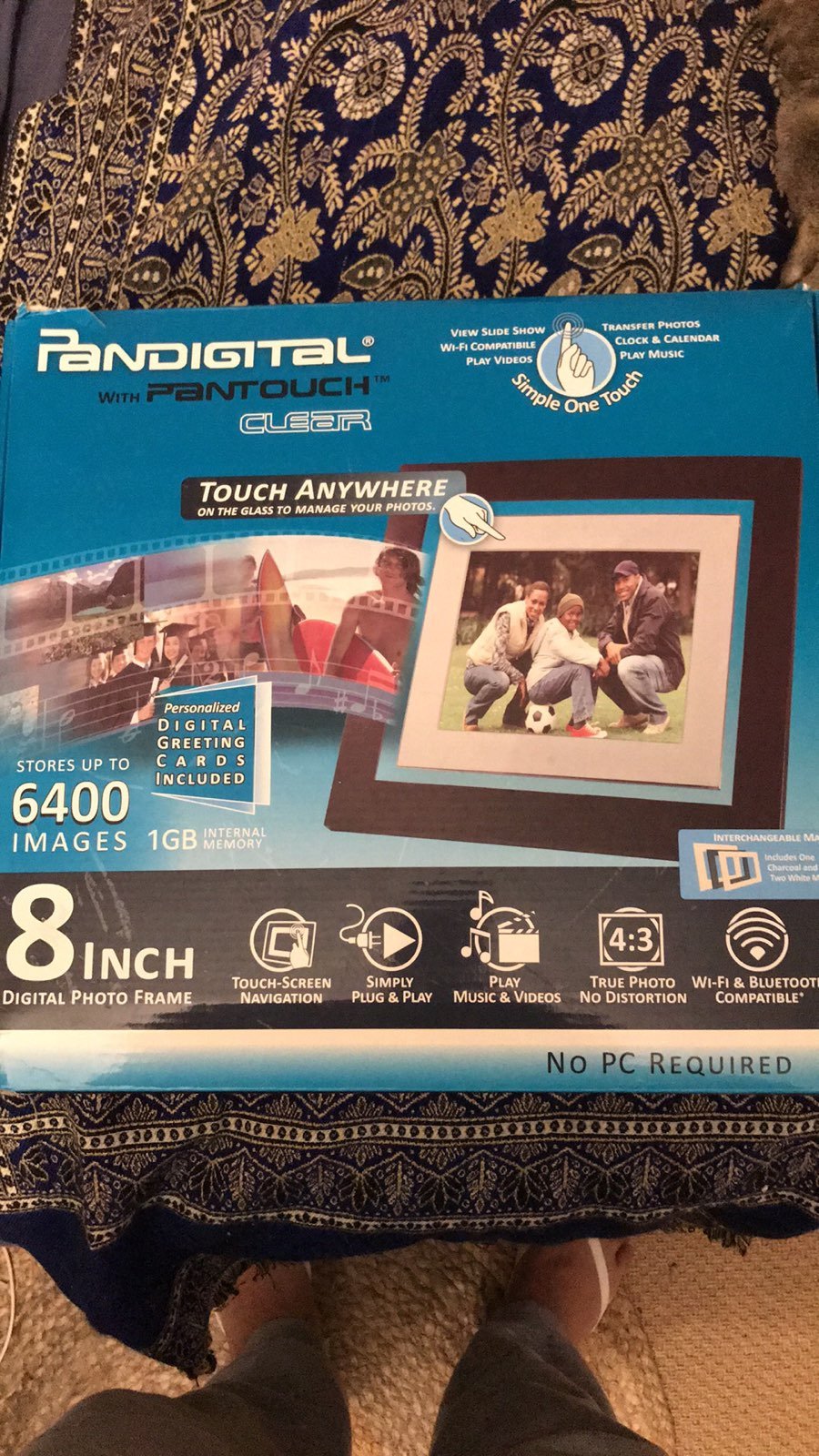 8 digital photo frame