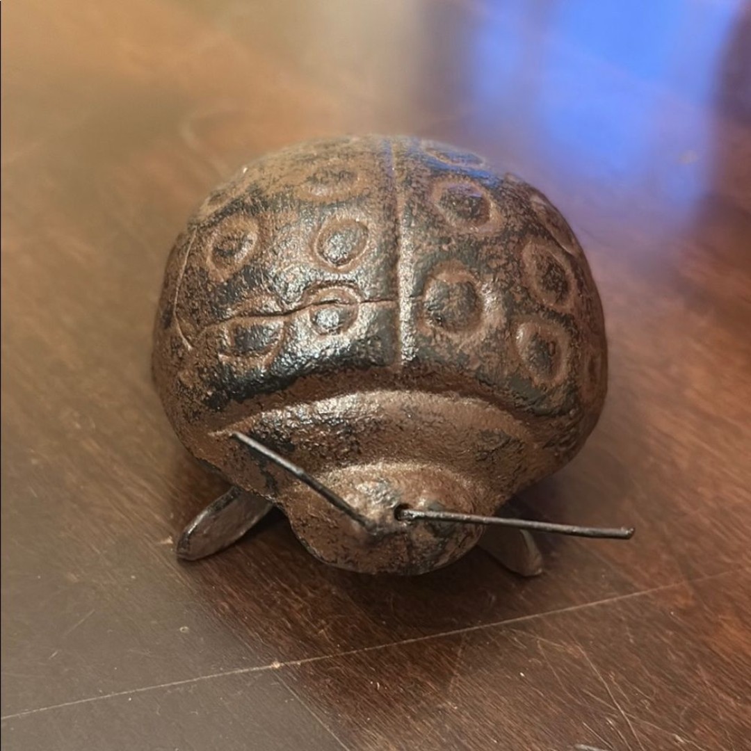 Vintage Cast iron Ladybug
