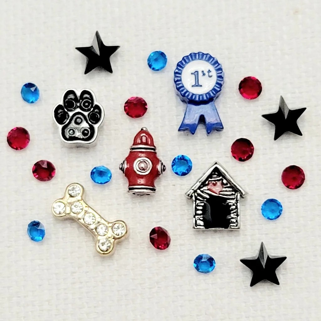 All About My Dog Charm Set
