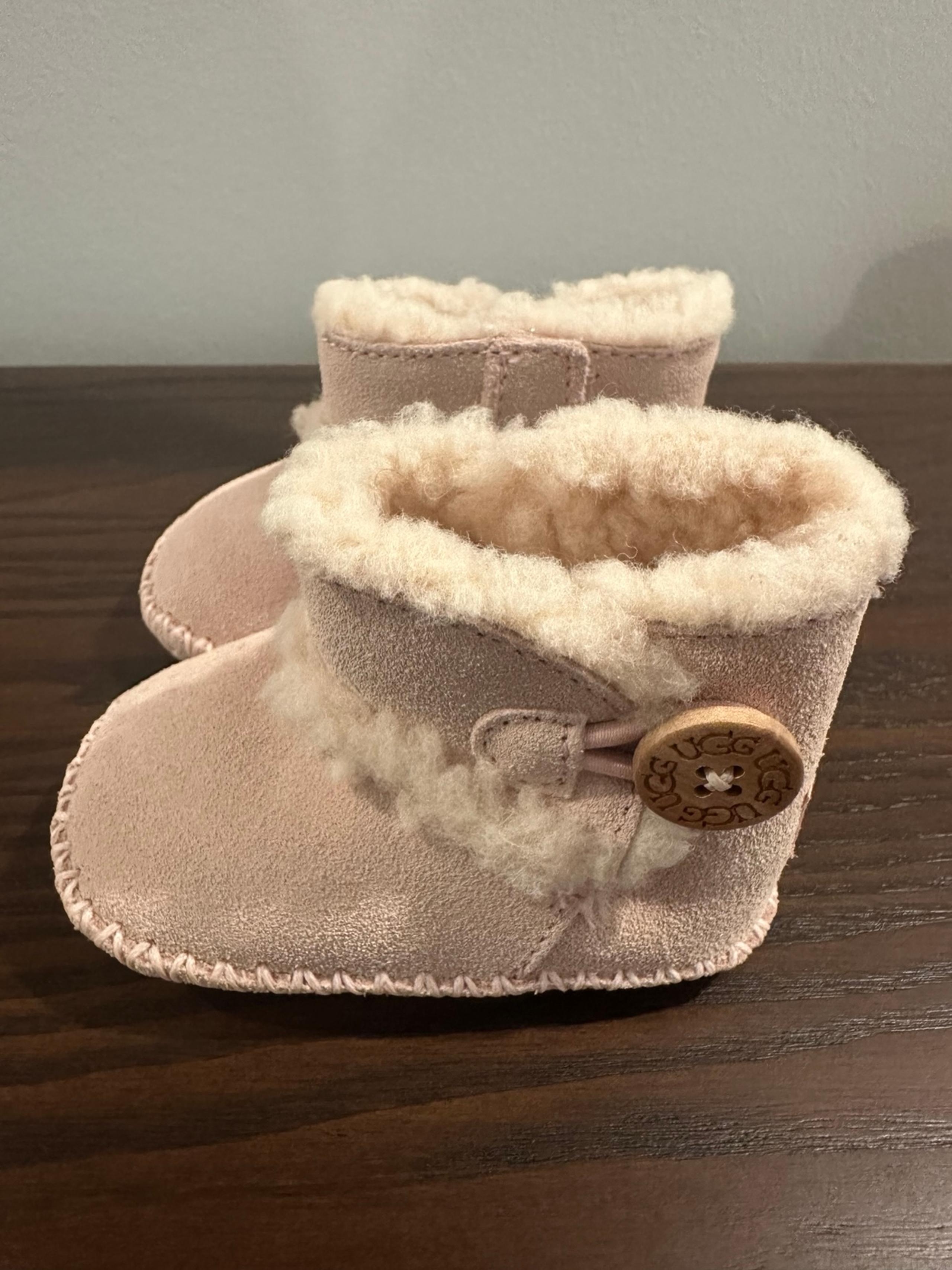 UGG Pink baby booties