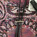XXS Purple AMIRI SPACE DYE BANDANA PANTS