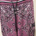 XXS Purple AMIRI SPACE DYE BANDANA PANTS