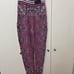 XXS Purple AMIRI SPACE DYE BANDANA PANTS