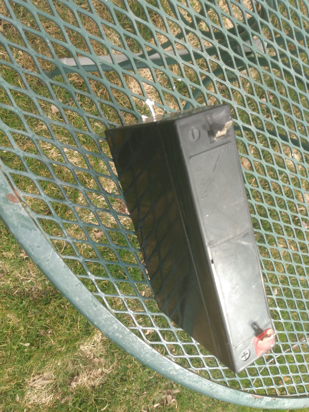 Power wheels battery
