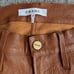 Women's 100% Lamb skin pants! Frame Le High Skinny brand Size 6-8US High waisted