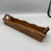 Vtg Cornwall Wood Cracker Tray Primitive Rustic Grannycore Cottagecore Kitschy