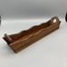 Vtg Cornwall Wood Cracker Tray Primitive Rustic Grannycore Cottagecore Kitschy