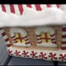 Christmas Ceramic Gingerbread House Cookie Jar Peppermint Candy 10” X9.5”x8”