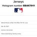Mets Anderson Hernandez Autographed Game Worn Jersey