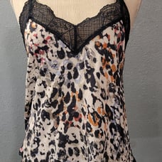 Boutique Colorful Cheetah print Cami sz s