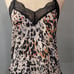 Boutique Colorful Cheetah print Cami sz s
