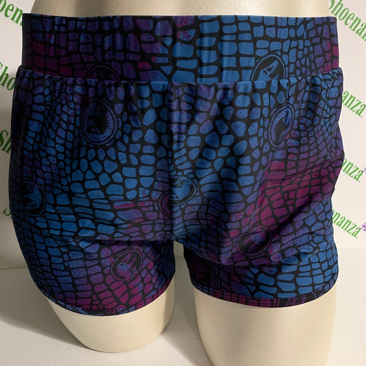 Torrid Swimsuit Swim Bottom High Waist Short Jurassic World Scales Plus 3 22 24