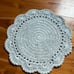 Crochet placemat set doikie style